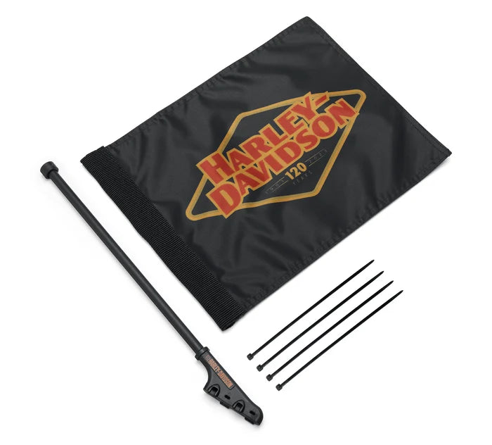 Kit bandiera Harley-Davidson® 120th Anniversary