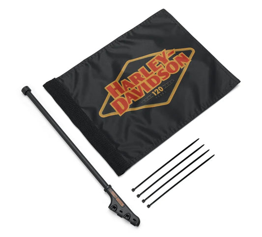 Kit bandiera Harley-Davidson® 120th Anniversary