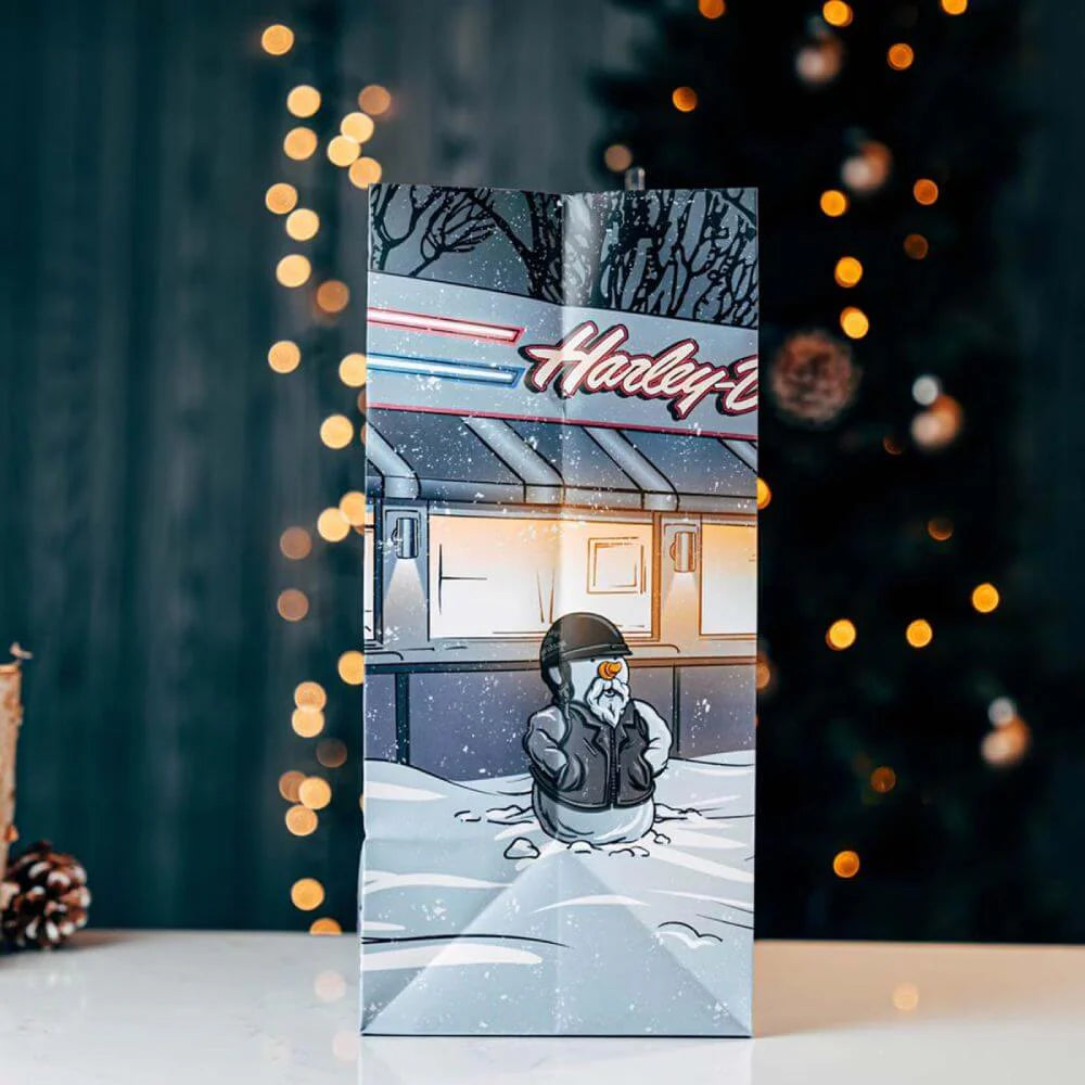 Borsa regalo Harley-Davidson® Babbo Natale Biker