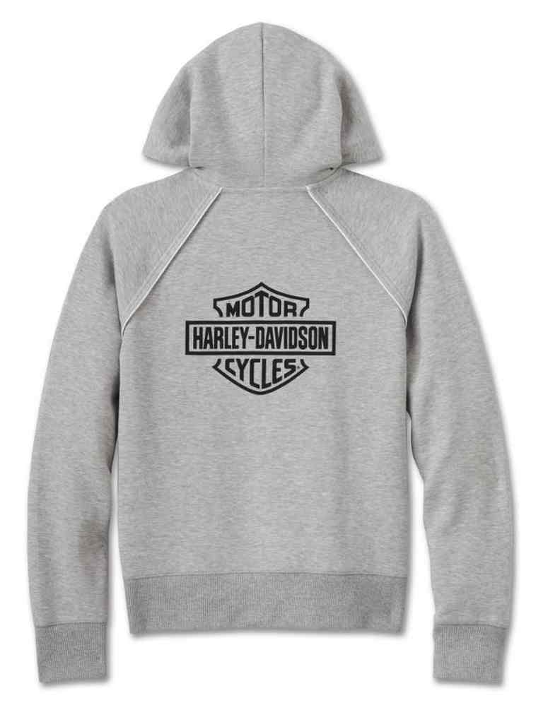 Felpa con cappuccio e zip frontale Classic Bar & Shield Harley-Davidson® da donna