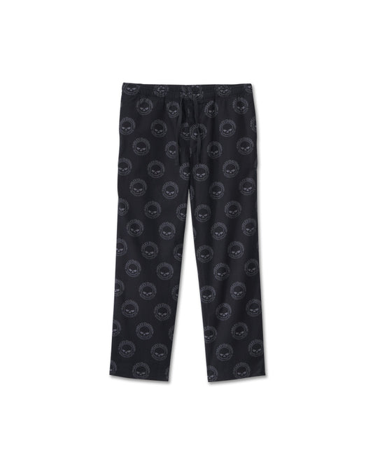 Set Pigiama Harley-Davidson® Men's Willie G Skull Short Sleeve Pajama Set