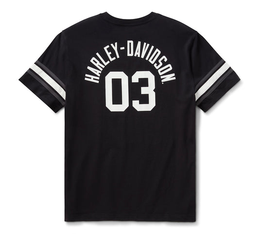 T-shirt da uomo H-D Essential Sleeve Stripe '03
