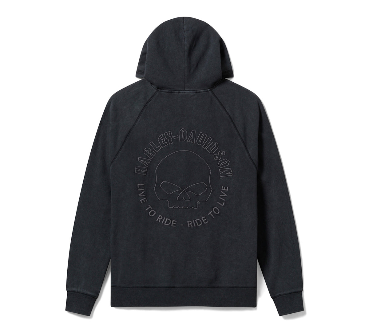 Felpa con cappuccio da uomo Willie G Skull Dark Custom
