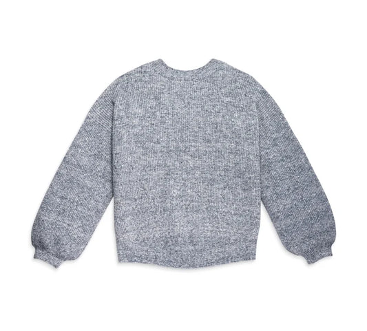 Maglione Craftsmanship da donna - Dusty Blue Marl