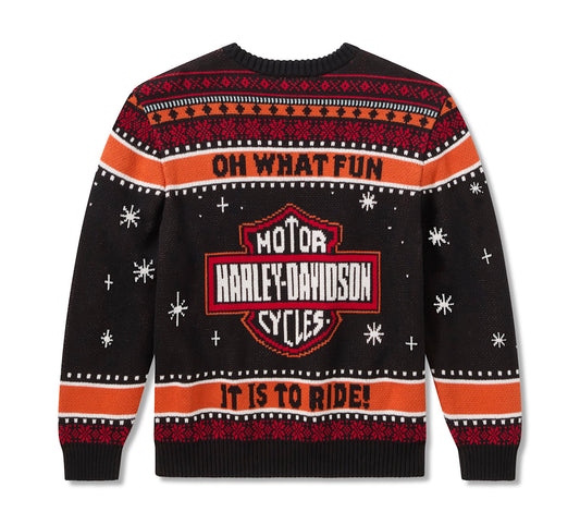 Maglione da uomo Oh What Fun It Is To Ride