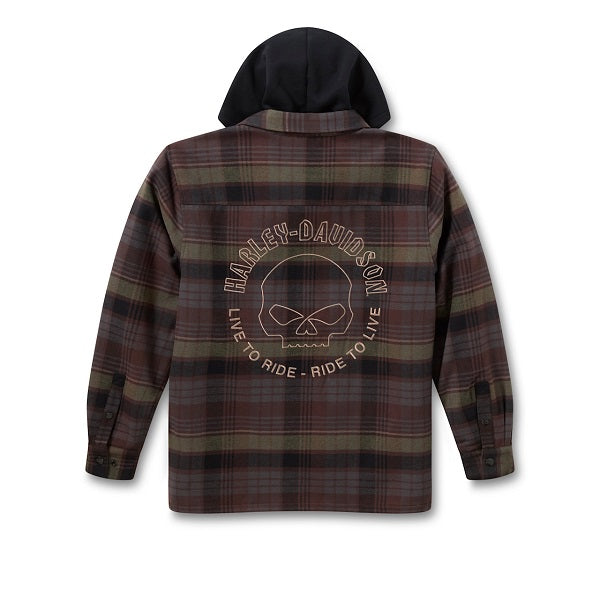 Giacca-camicia con cappuccio Harley-Davidson® Willie G Dark Custom