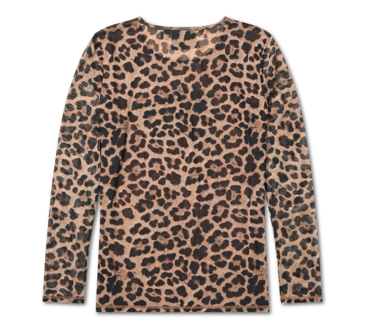 Top da donna H-D American Classic in rete con stampa leopardata