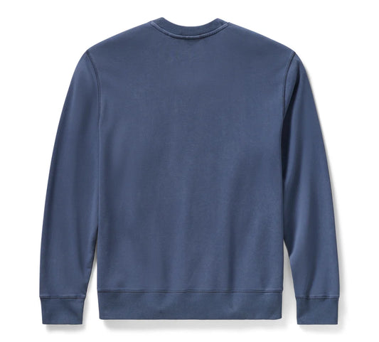 FELPA GIROCOLLO H-D® WASHED DA UOMO