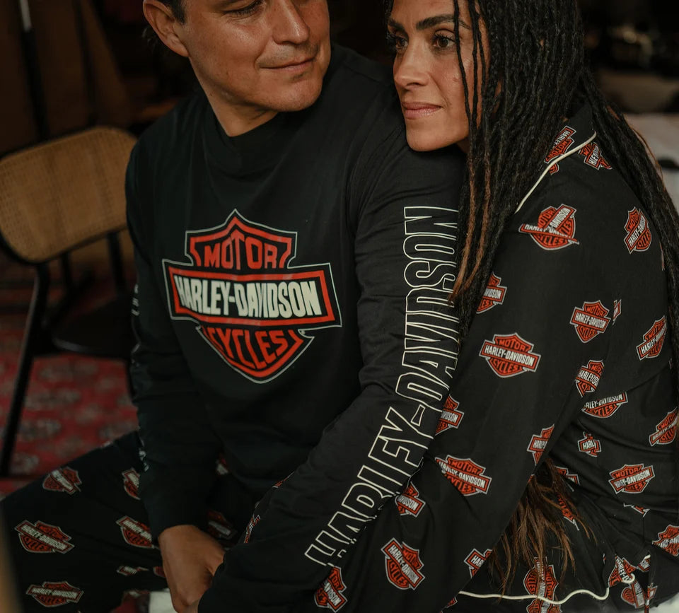 Set pigiama a maniche lunghe Bar & Shield