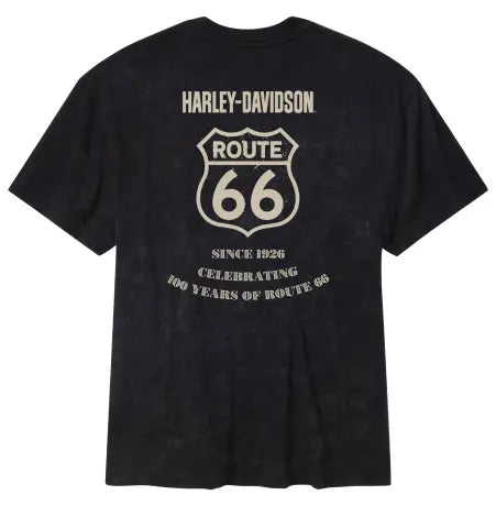 T-shirt a maniche corte da uomo HD Route 66 Anniversary