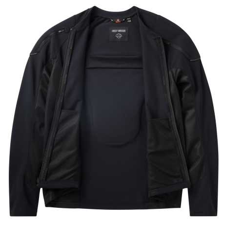 Giacca da moto Harley-Davidson Defiance Armored nera