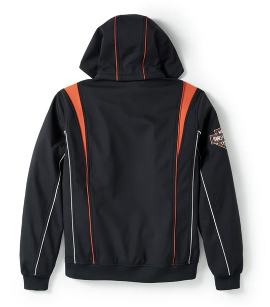 Giacca Idrorepellente Softshell Harley Black