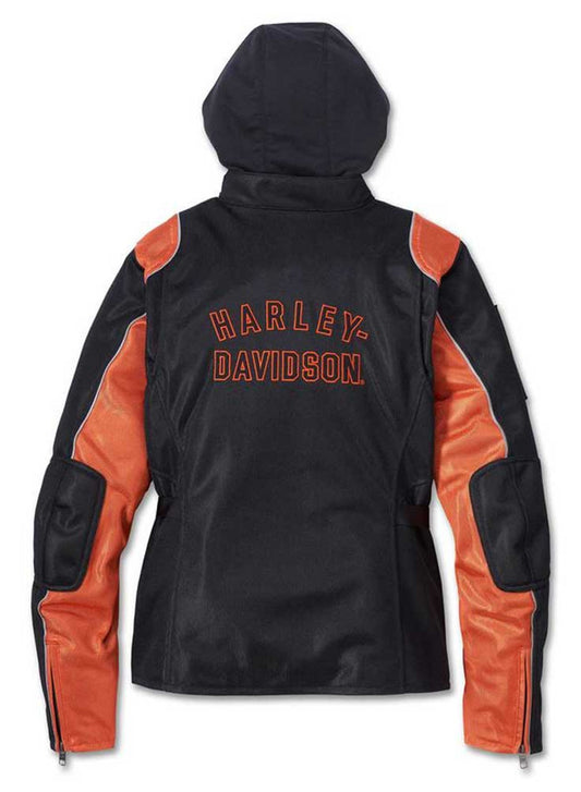 Giacca Harley-Davidson® da moto 3 in 1 Cora Mesh 2.0 da donna