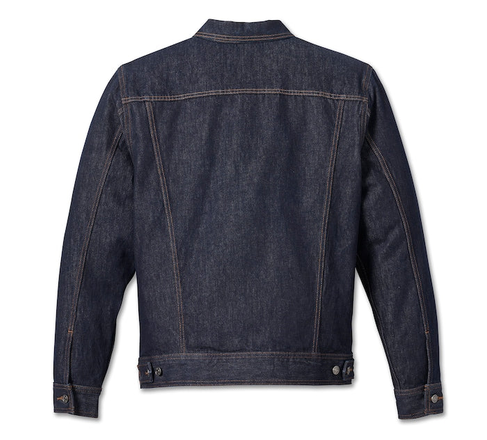 Giacca in Denim da uomo Dark Blue