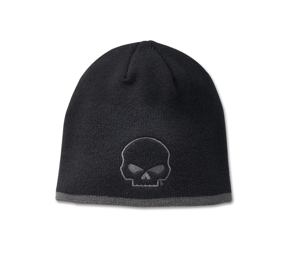 Willie G® Skull Knit Beanie Willie G® Skull Knit Beanie - Black Beauty