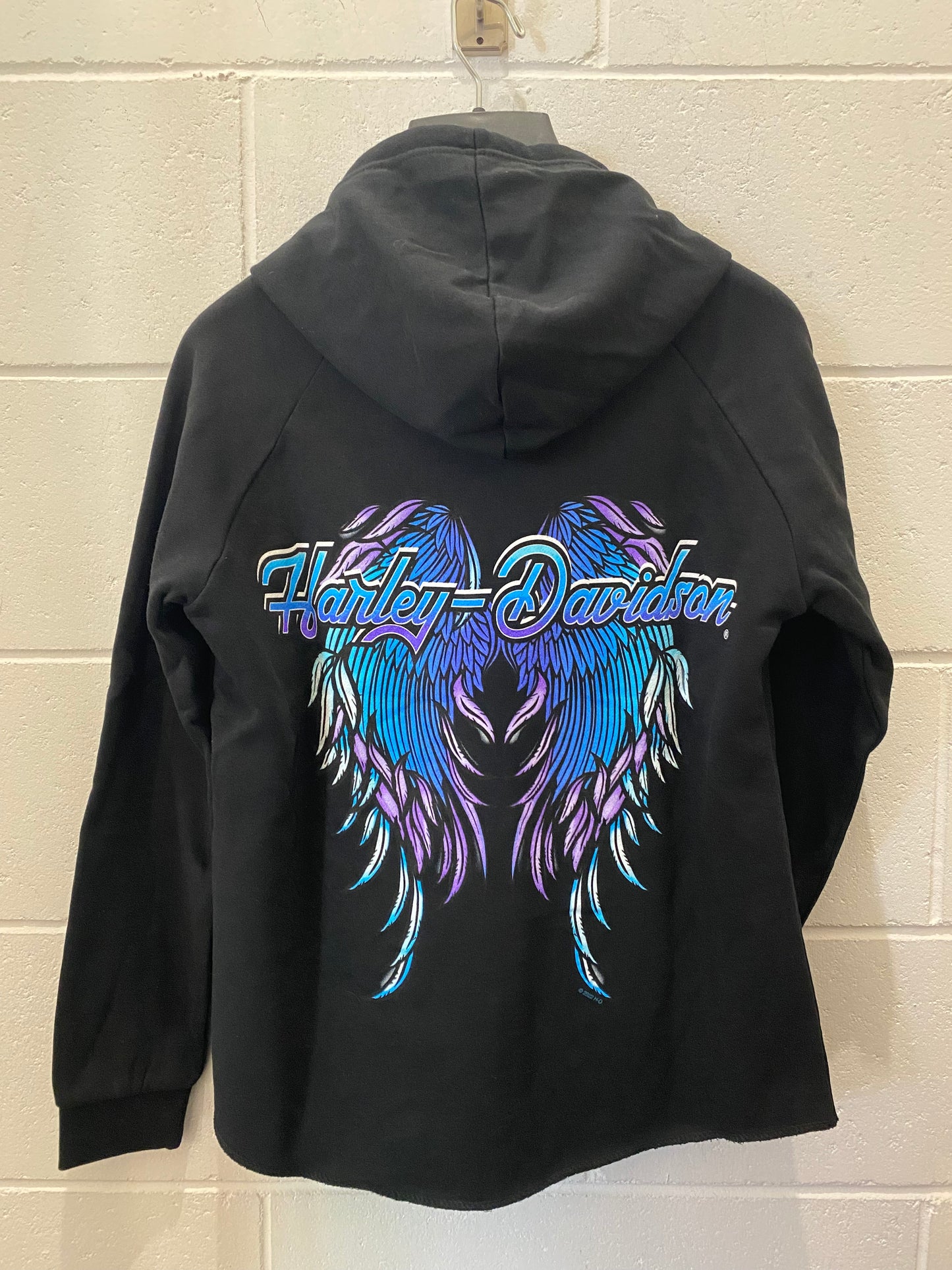 Felpa con cappuccio H-D Torino Dragon Wings da donna