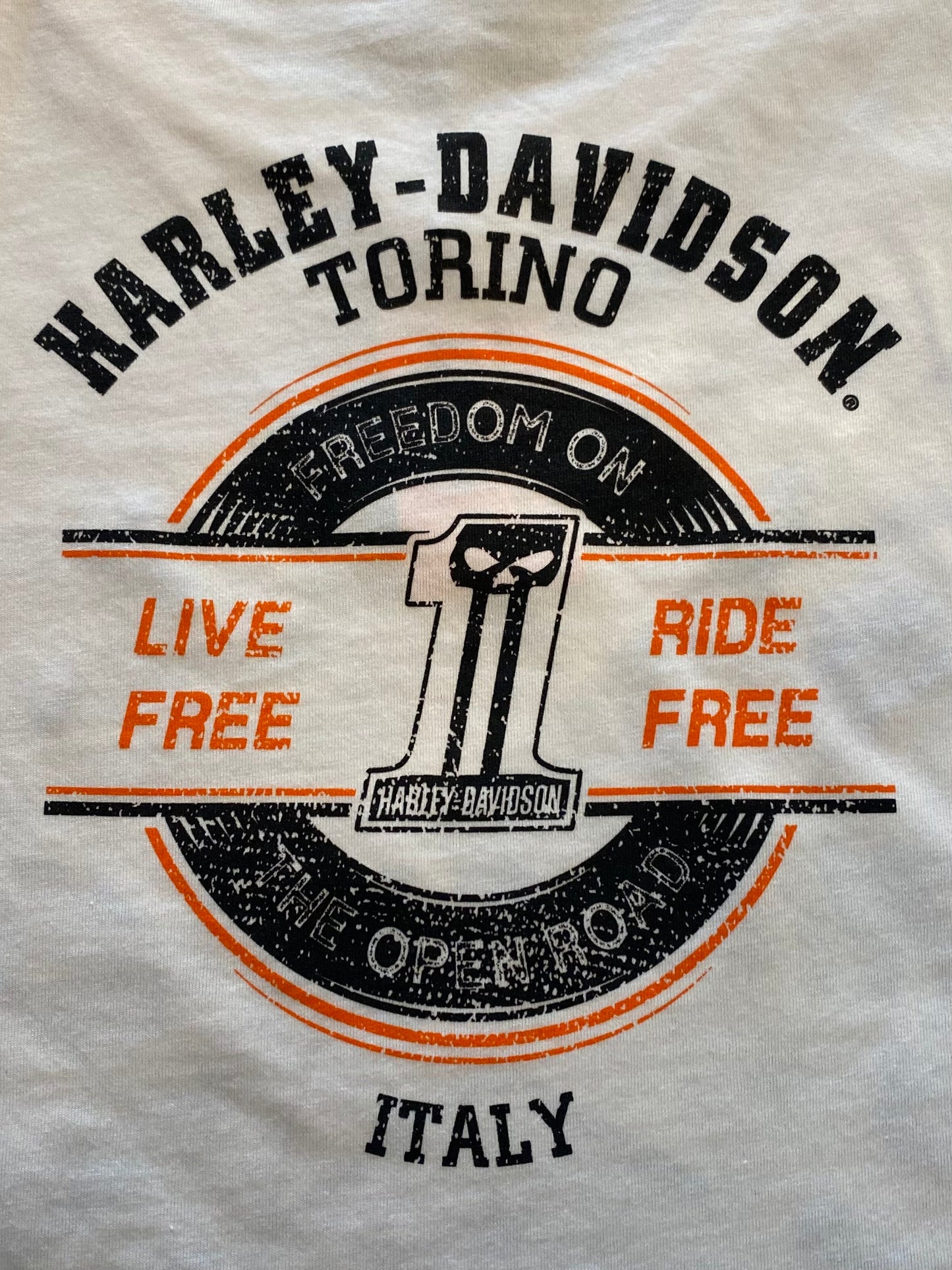 Maglia manica lunga H-D Torino Patriotic Star da donna