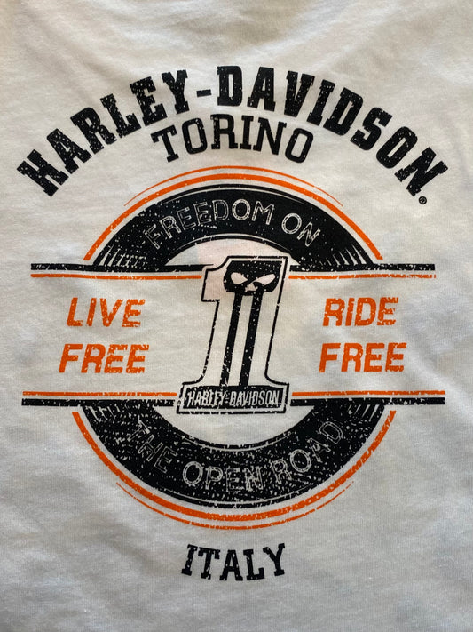 Maglia manica lunga H-D Torino Patriotic Star da donna