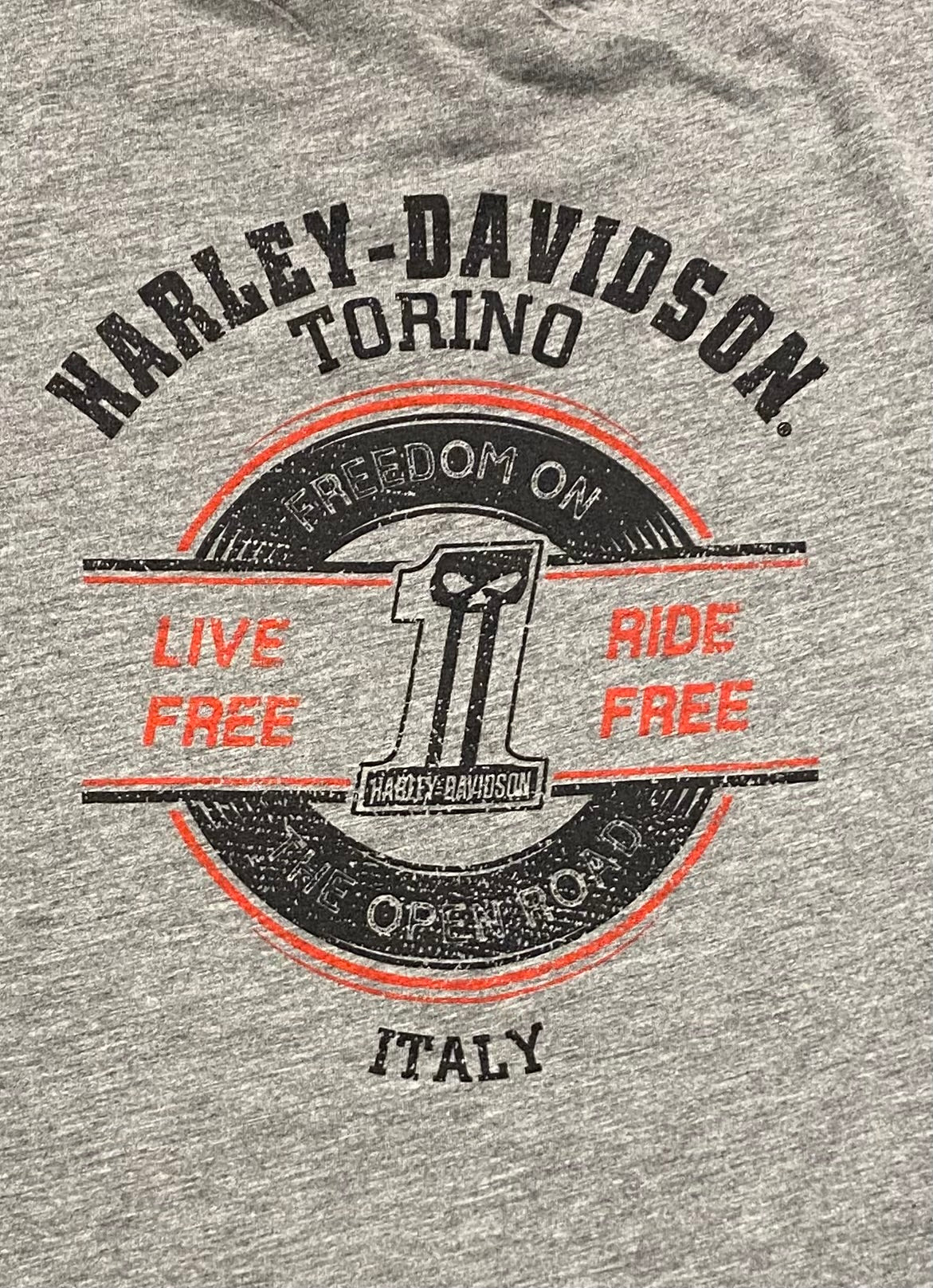 T-Shirt H-D Torino Full Circle da donna