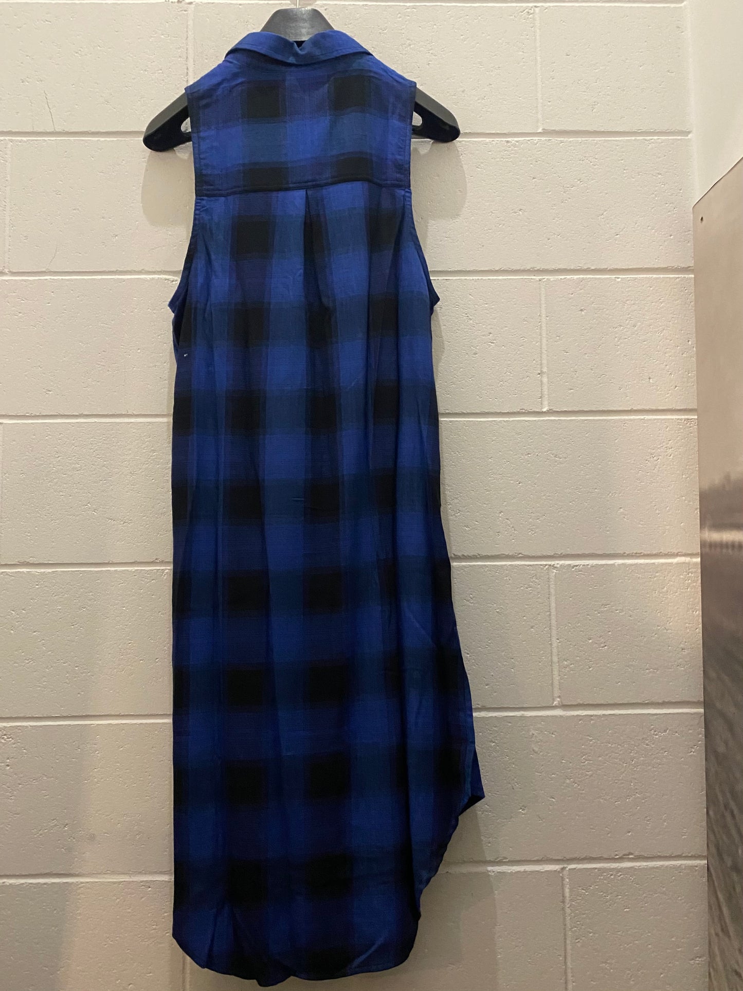 Camicia lunga a quadri Plaid Shirt