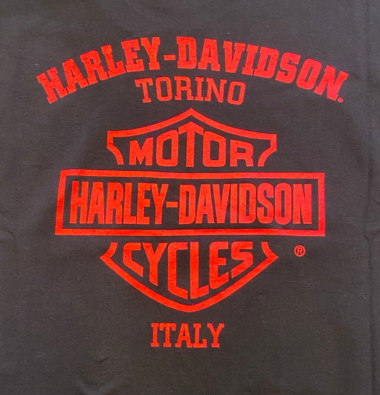 T-Shirt Natalizia H-D Torino Workshop da uomo