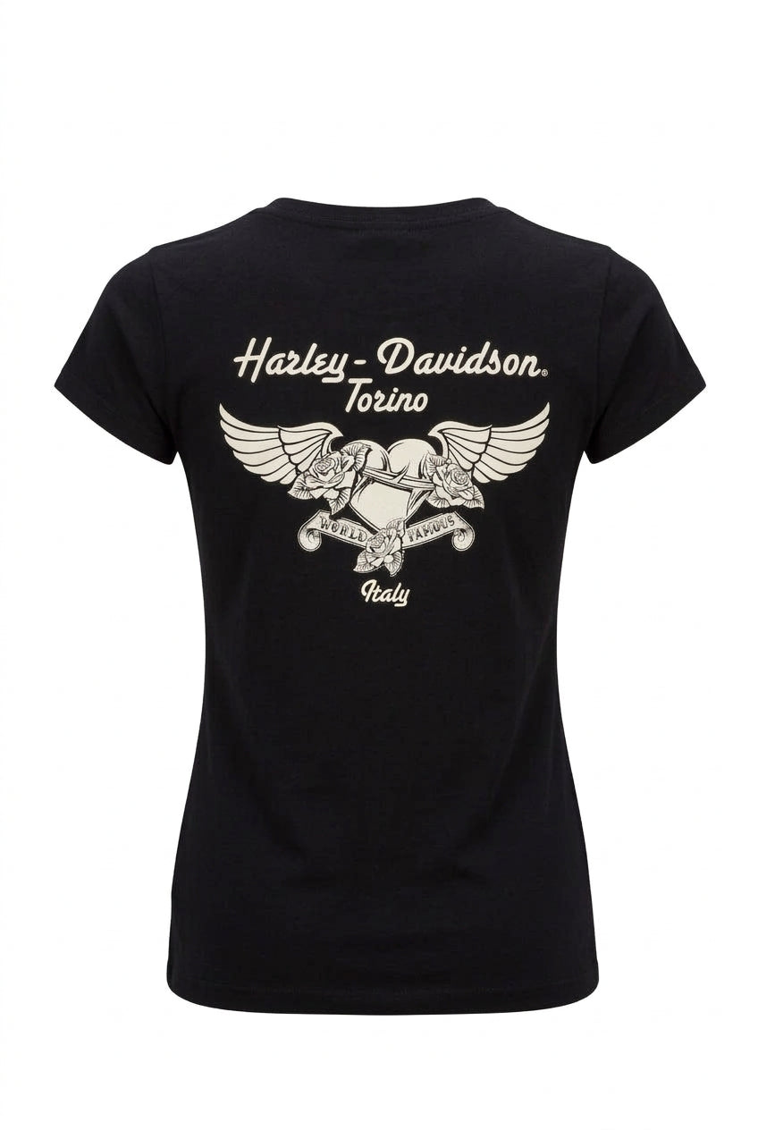 T-Shirt H-D Web'n Bones