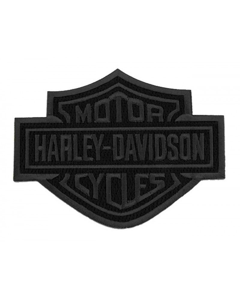 Toppa Harley-Davidson® 4'' Small Bar & Shield Blackout Patch
