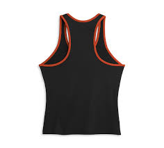 Canotta Performance Tank con logo Bar & Shield da donna