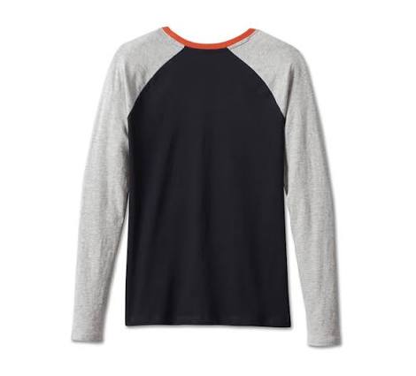 Maglietta raglan a maniche lunghe da donna Harley-Davidson® First-Class