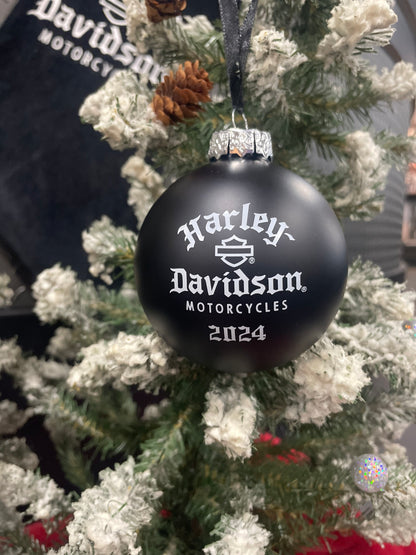 Decorazione per albero di Natale Biker Santa HD