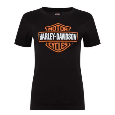 T-Shirt H-D Torino HD B&S ORANGE BLACK