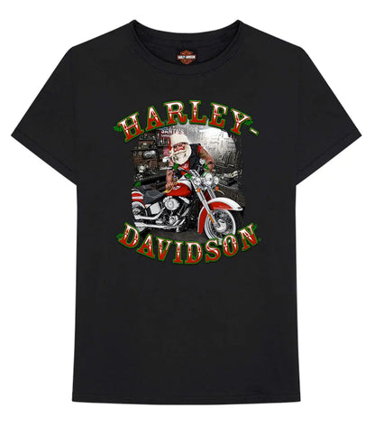 T-Shirt Natalizia H-D Torino Workshop da uomo