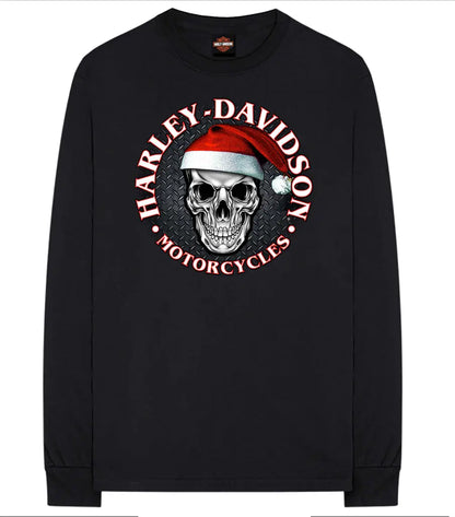 Manica Lunga Natalizia H-D Torino Nightcap Christmas Tee