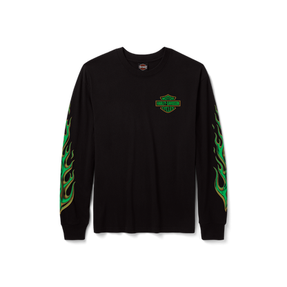 Maglietta a maniche lunghe da uomo H-D Skully McGee
