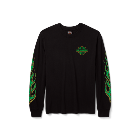 Maglietta a maniche lunghe da uomo H-D Skully McGee