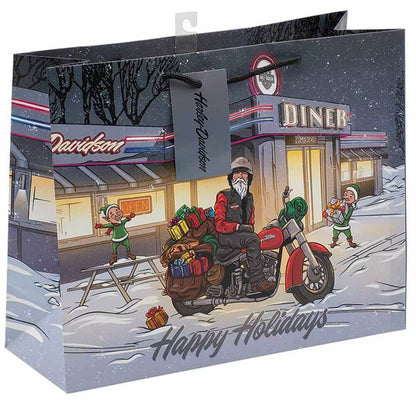 Borsa regalo Harley-Davidson® Babbo Natale Biker