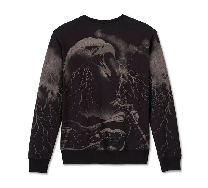 Felpa girocollo HD Eagle Rider