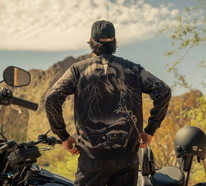 Felpa girocollo HD Eagle Rider