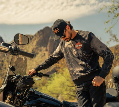 Felpa girocollo HD Eagle Rider