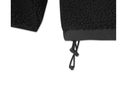 Giacca in maglione nero Sherpa Full Zip Harley