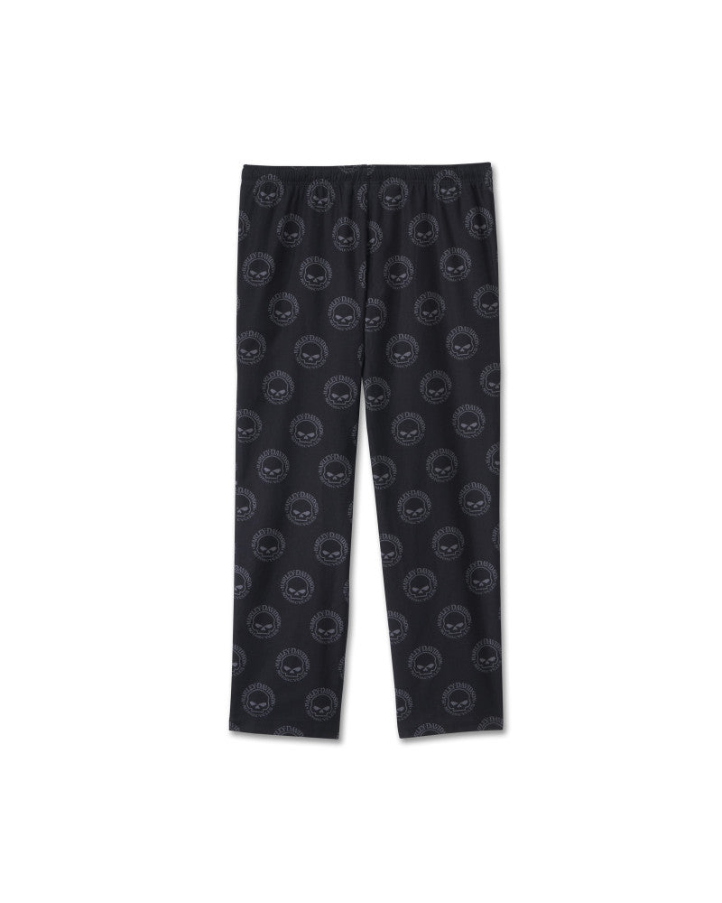 Set Pigiama Harley-Davidson® Men's Willie G Skull Short Sleeve Pajama Set