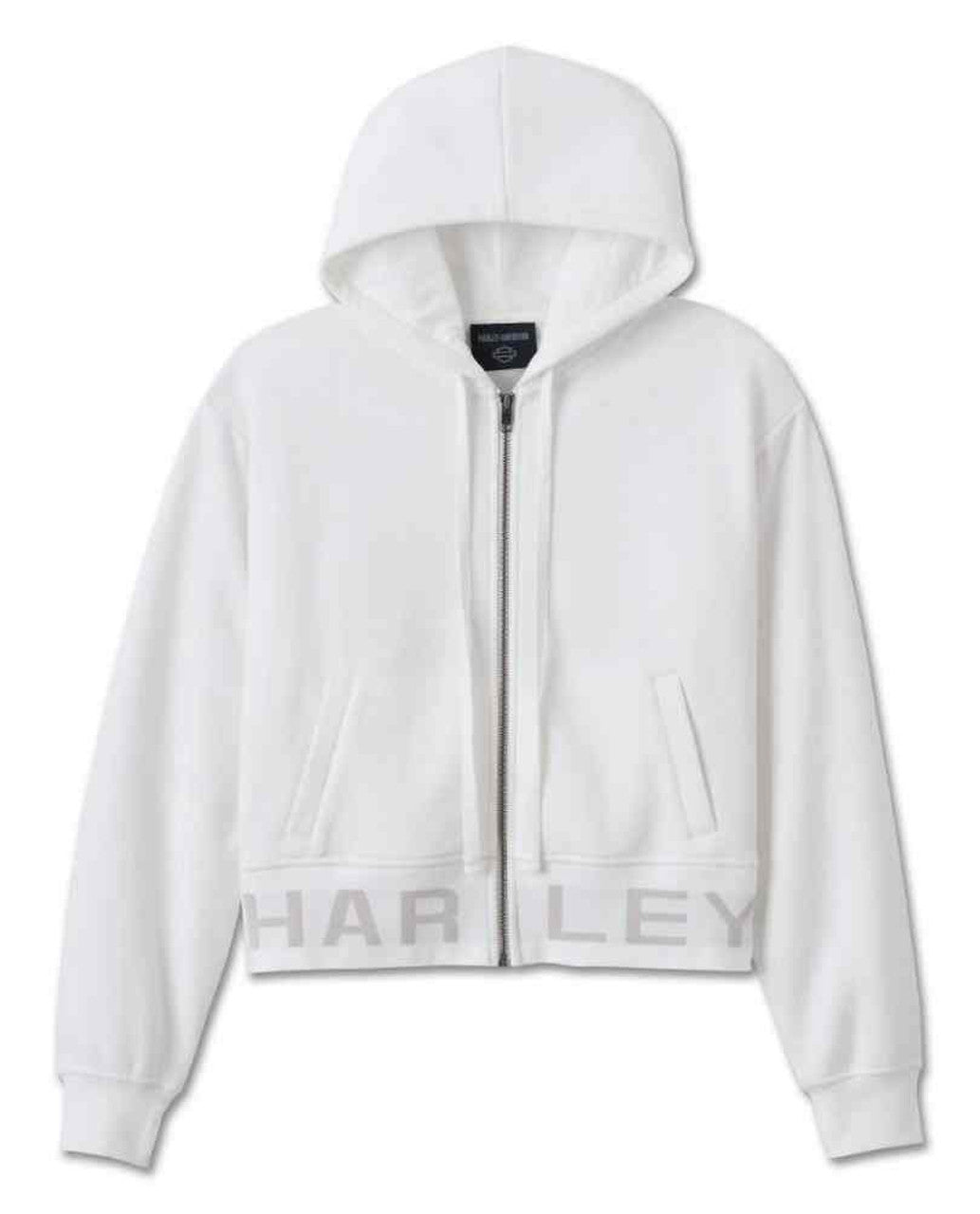 Felpa zippata con cappuccio Harley-Davidson® Off-White