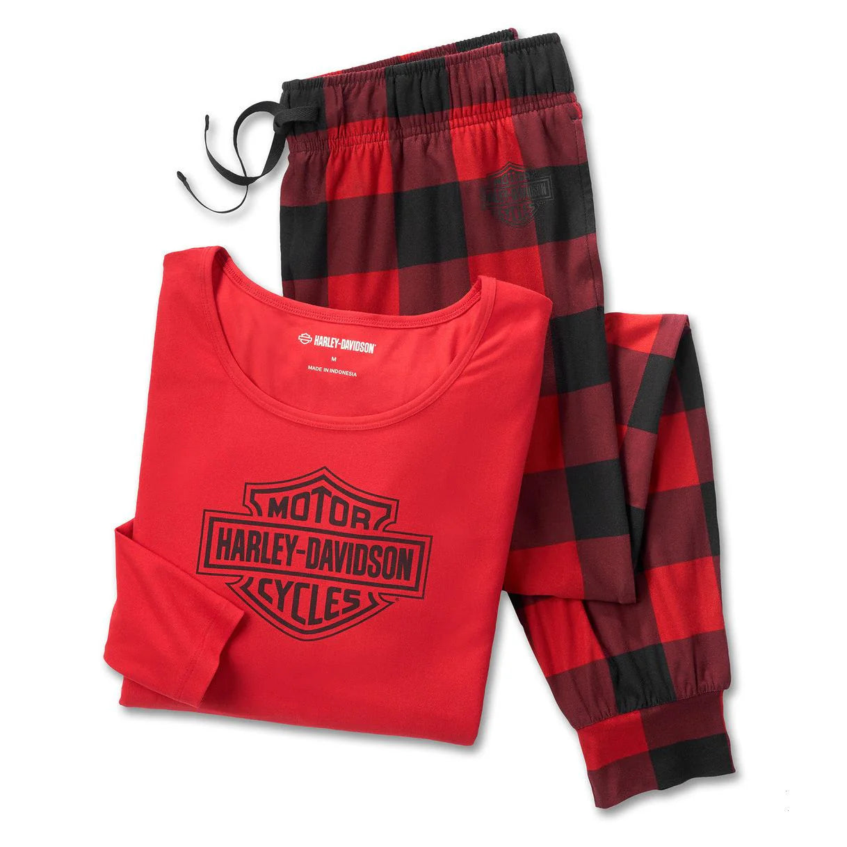 Set Pigiama da donna Harley-Davidson® Bar & Shield Tartan