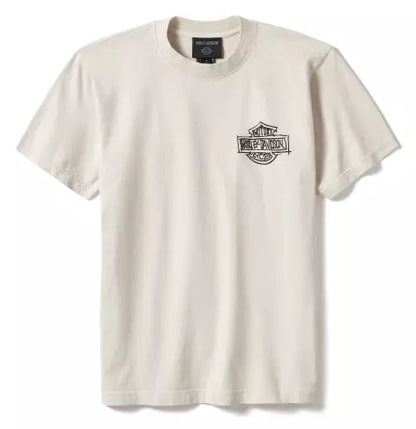 T-Shirt Harley-Davidson® Fast Willie off-white unisex