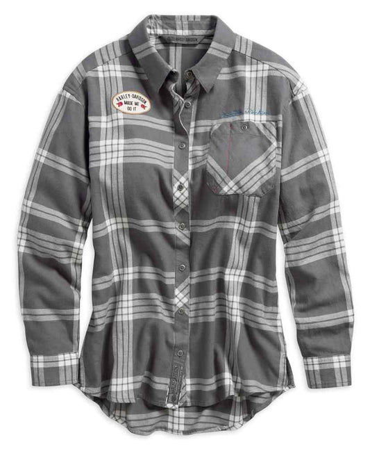 Camicia a quadri Eagle Graphics Plaid Shirt