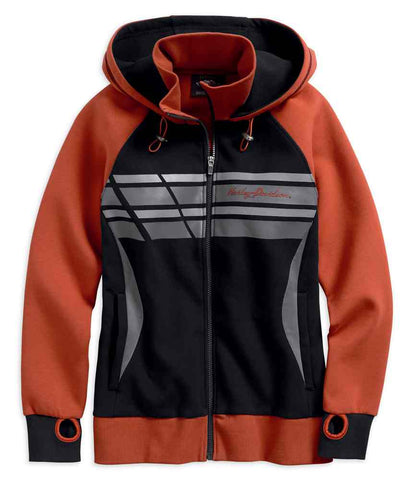 Felpa con cappuccio Performance Stretch Activewear da donna