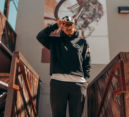 Berretto Trucker Factory Racing Team - Harley Black.