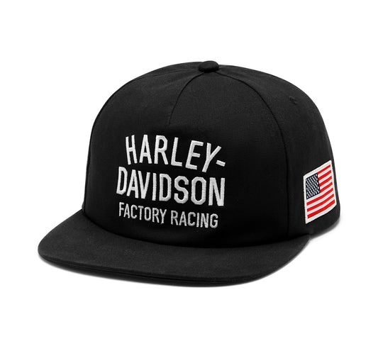 Cappello da baseball Factory Racing Twill - Harley Black