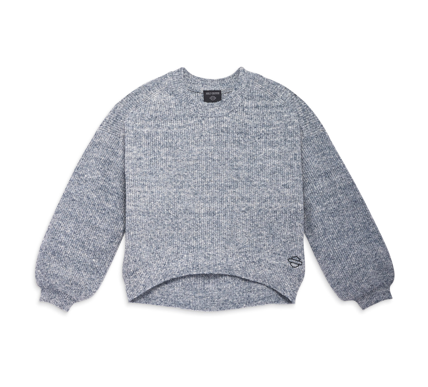 Maglione Craftsmanship da donna - Dusty Blue Marl