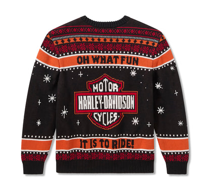 Maglione da uomo Oh What Fun It Is To Ride